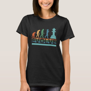 Nerdy Evolve Queen Schaker Strategie Bordspel T-shirt