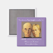 Nerdy Fun Couple Save-the-Date Cute Funny Magneet (Voorkant / Achterkant)