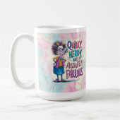 Nerdy Funny Women's Coffee Mug Koffiemok (Links)