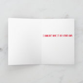 nerdy + geeky Valentijnsdag romantische kaart (Binnen)