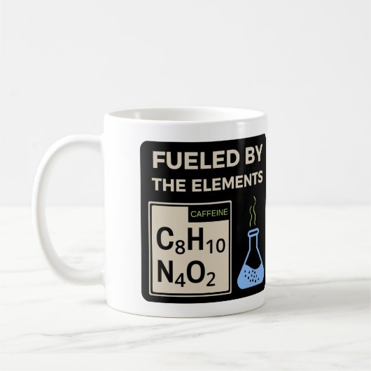 Nerdy Gift for Coffee Lovers Fueled by the Element Koffiemok (Links)
