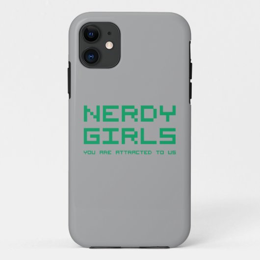 Nerdy Girls 2 Case-Mate iPhone Case (Achterkant)