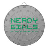 Nerdy Girls 2 Dartbord (Voorkant)