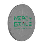 Nerdy Girls 2 Dartbord (Voorkant Links)