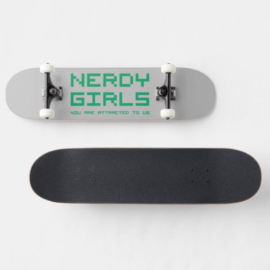 Nerdy Girls 2 Persoonlijk Skateboard (Horizontaal)