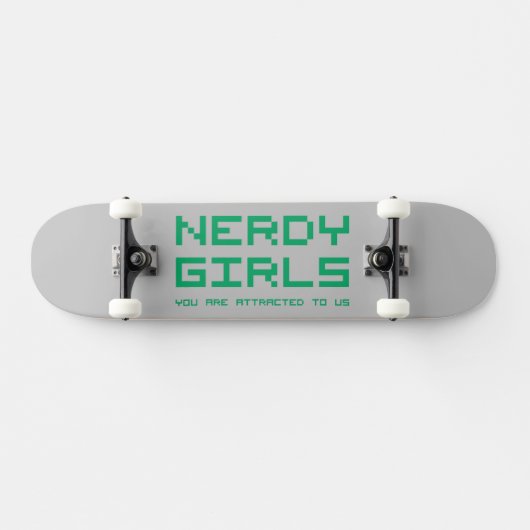 Nerdy Girls 2 Persoonlijk Skateboard (Horizontaal)