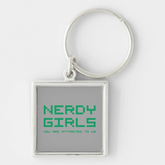 Nerdy Girls 2 Sleutelhanger (Voorkant)