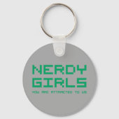 Nerdy Girls 2 Sleutelhanger (Voorkant)