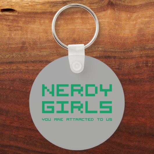 Nerdy Girls 2 Sleutelhanger (Voorkant)