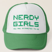 Nerdy Girls 2 Trucker Pet (Voorkant)
