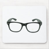 Nerdy Glasses Mousepad Muismat (Voorkant)