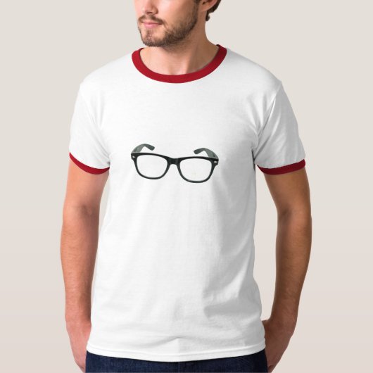 Nerdy Glasses T-shirt (Voorkant)