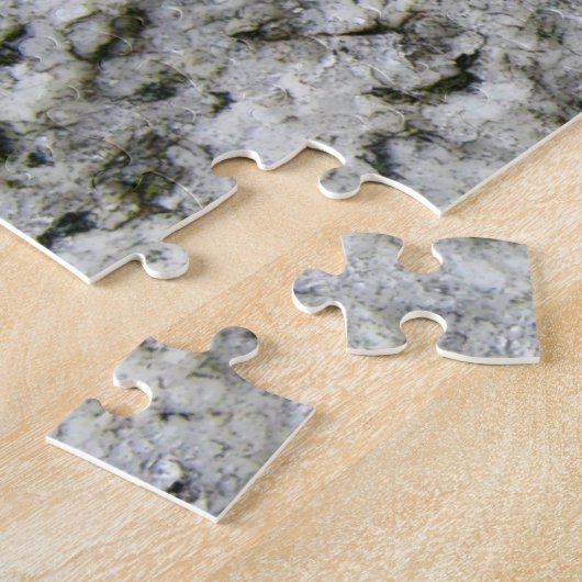 Nerdy Granite Rock White Challenge Legpuzzel (Zijkant)