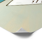 Nerdy Kinder Funny Cartoon Poster (Hoek)