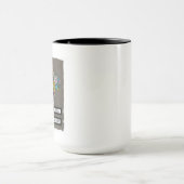 Nerdy meisjes heersen over de wereld mok (Midden)