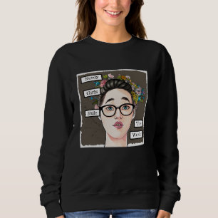 Nerdy meisjes heersen over de wereld trui