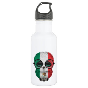 Nerdy Mexican Baby Owl Chic Waterfles