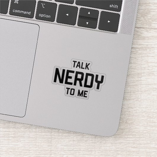 NERDY NAAR MIJ STICKER (Detail)