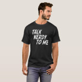 NERDY NAAR MIJ T-SHIRT (Voorkant volledig)