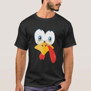 Nerdy opa Turkey Nerdy Turkey Face with Glasse T-shirt
