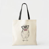 Nerdy Owlet Tote Bag (Voorkant)