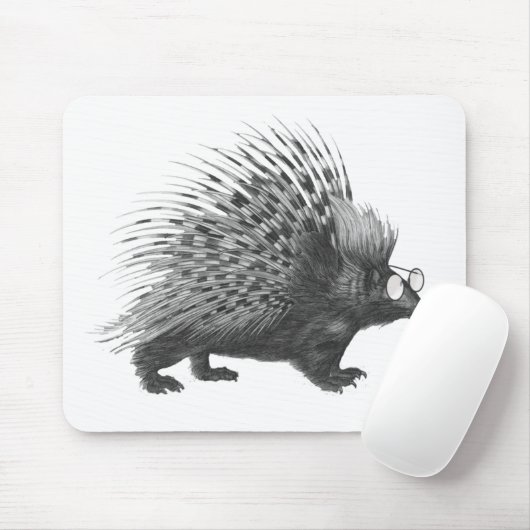 Nerdy Porcupine Muismat (Met muis)