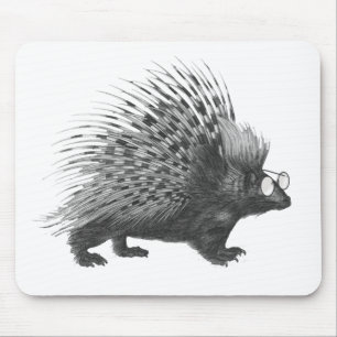 Nerdy Porcupine Muismat