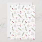 Nerdy Rendier Kantoor Kerstfeest Kaart (Achterkant)