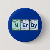 NErDy Ronde Button 5,7 Cm (Voorkant)