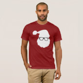 Nerdy Santa T-shirt (Voorkant volledig)