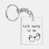 Nerdy Sleutelhanger (Voorkant Links)