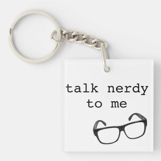 Nerdy Sleutelhanger (Voorkant)