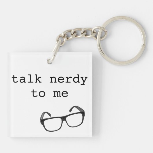 Nerdy Sleutelhanger (Achterkant)