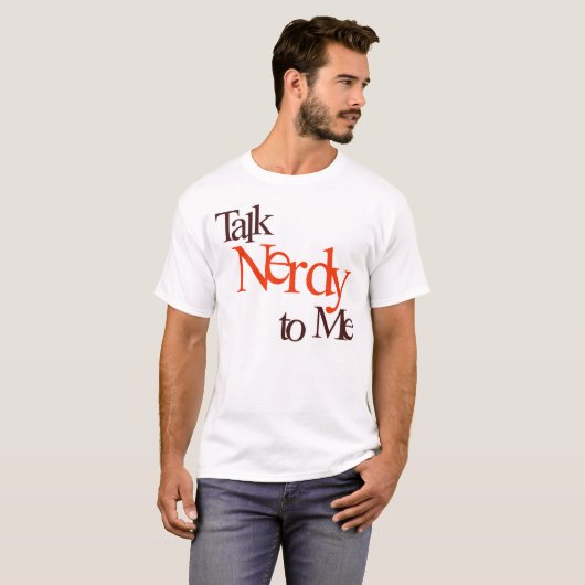 Nerdy T-shirt (Voorkant volledig)