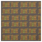 Nerdy Tikis Pattern Stof (Swatch)