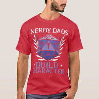 Nerdy Vader RPG Gamen D20abletop Games Grappige RP T-shirt