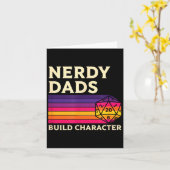 Nerdy vaders bouwen karakter, retro tabletop RPG v Kaart (Gele Bloem)