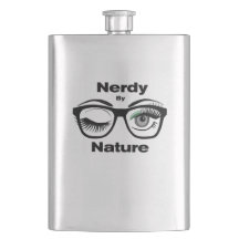 Nerdy van Natuur Funny Geek Design met bril