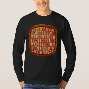 Nerdy Vintage Computer Monitor Video Gamer 90's Ro T-shirt