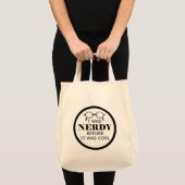 Nerdy voor het was Cool Bag Tote Bag (Voorkant (product))