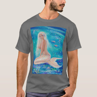 Nerea Mermaid fantasy art van Renee Lavoie T-shirt