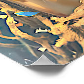 "Nerena" onder stille wateren Poster (Hoek)