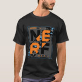 Nerf Camouflage Glitch Poster T-shirt (Voorkant)