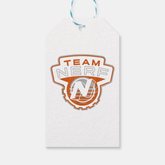 Nerf Team Nerf Logo Cadeaulabel (Achterkant)