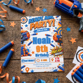 Nerf Verjaardag Kaart