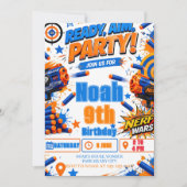 Nerf Verjaardag Kaart (Voorkant)