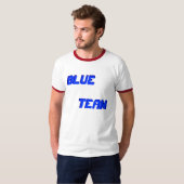 Nerf Wars Blue Team T-shirt (Voorkant volledig)