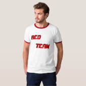 Nerf Wars Red Team T-shirt (Voorkant volledig)