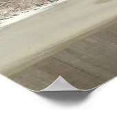 Nergens Bridge op Canvas Poster (Hoek)