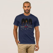 Nergens 'Butt zwaait donker Shirt (Voorkant volledig)